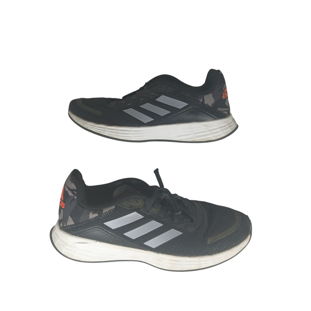 Adidas Duramo SL Running Shoes 6 Black Camo Lightmotion FY8893 (Missing Lace)